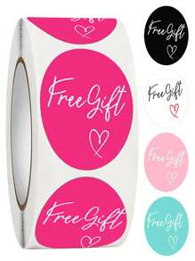 500pcs Thank You Free Gift Stickers, For Gift Box Packaging, Decoration - Multicolor - View 9