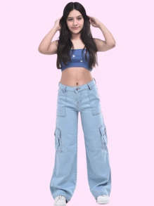 Young Girls Pants - Nhiều màu - Xem 10