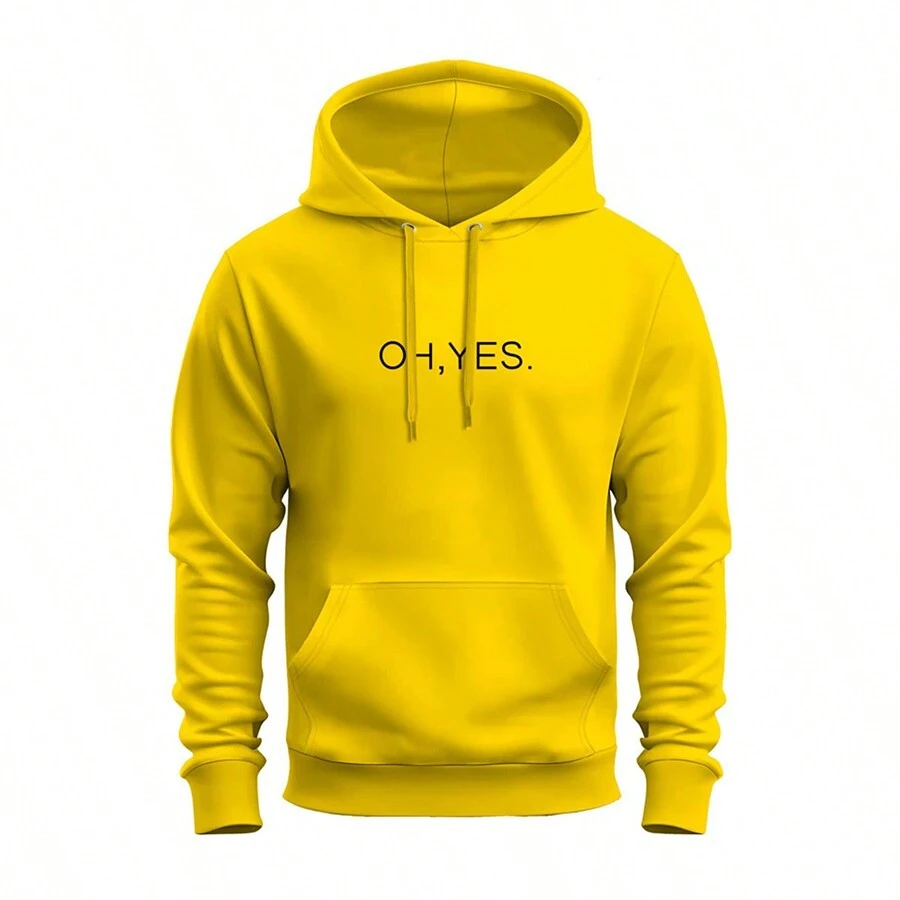Men Sweatshirts - Màu vàng - Xem 1