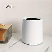 Mini Treasure Chest, Desktop Garbage Can, Plastic Mini Trash Can For Home Living Room Table, Thoughtful Helper, Double-Layered Small Trash Storage Bin, Minimalist Style Garbage Can For Kitchen Bathroom Bedroom Living Room Dorm Office Desk, Mini Garbage Can