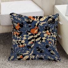 Ensemble de 1 housses de coussin à motifs géométriques, housses de coussin décoratives pour coussins de canapé, coussins d'extérieur pour canapé, divan, lit et chaise