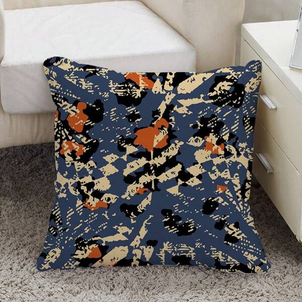 Ensemble de 1 housses de coussin à motifs géométriques, housses de coussin décoratives pour coussins de canapé, coussins d'extérieur pour canapé, divan, lit et chaise
