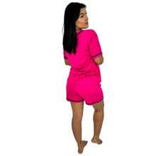 Women Pajama Sets - 玫紅色 - 查看 5