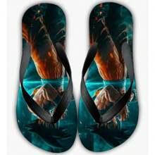 Kids Fashion Slippers - 藍色 - 查看 3