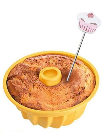 دبوس اختبار كعكة الخبز وإناء تفاصيل الحلوى الفولاذ المقاوم للصدأ لطيف للخبز