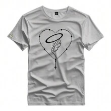 Shap Life Men T-Shirts - 灰色 - 查看 1