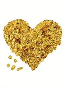 200 片/400 片/1000 片人造玫瑰花瓣，浪漫之夜派对婚礼装饰用品，非常适合情侣 DIY 工艺品和约会装饰情人节