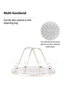 1 Miếng Gấp lại Màu bạc Thép không gỉ Cắm trại Bánh mỳ Máy nướng bánh mì Cắm trại Máy nướng bánh mì Giá đỡ Giá đỡ 4 Lát cắt Máy nướng bánh mì Cái mâm Đối với Dã ngoại Cắm trại Câu cá  Đi bộ du lịch Các hoạt động ngoài trời - Bạc - Xem 6