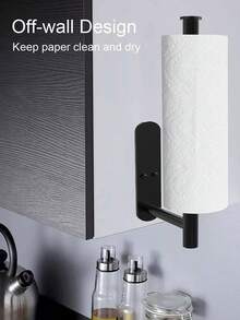 1 Miếng Đa chức năng Không dấu vết Keo dán Cái móc Đối với Phòng bếp Khăn giấy Giá đỡ Không có Khoan - Nhiều màu - Xem 8