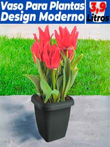 Flower Pots & Planters - 深灰色 - 查看 1