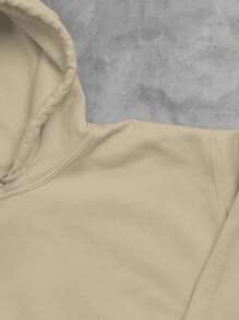 Men Hoodies - 米色 - 查看 3