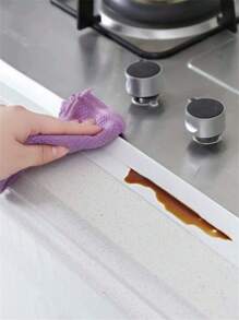 1 Rollo de Cinta de Silicona Antihongos y Resistente al Agua, 3.2m*2.2cm, para Fregaderos de Cocina/Baño, Inodoro, Bañera (Consulte el video y los detalles para las instrucciones y pasos de instalación. La superficie a aplicar debe estar seca y libre de agua. Es mejor reemplazarlo una vez al mes), Pegatinas, Vinilos Decorativos para el Hogar, Artículos de Decoración de Primavera para Refrescar su Hogar, Pegatinas de Decoración de Ramas