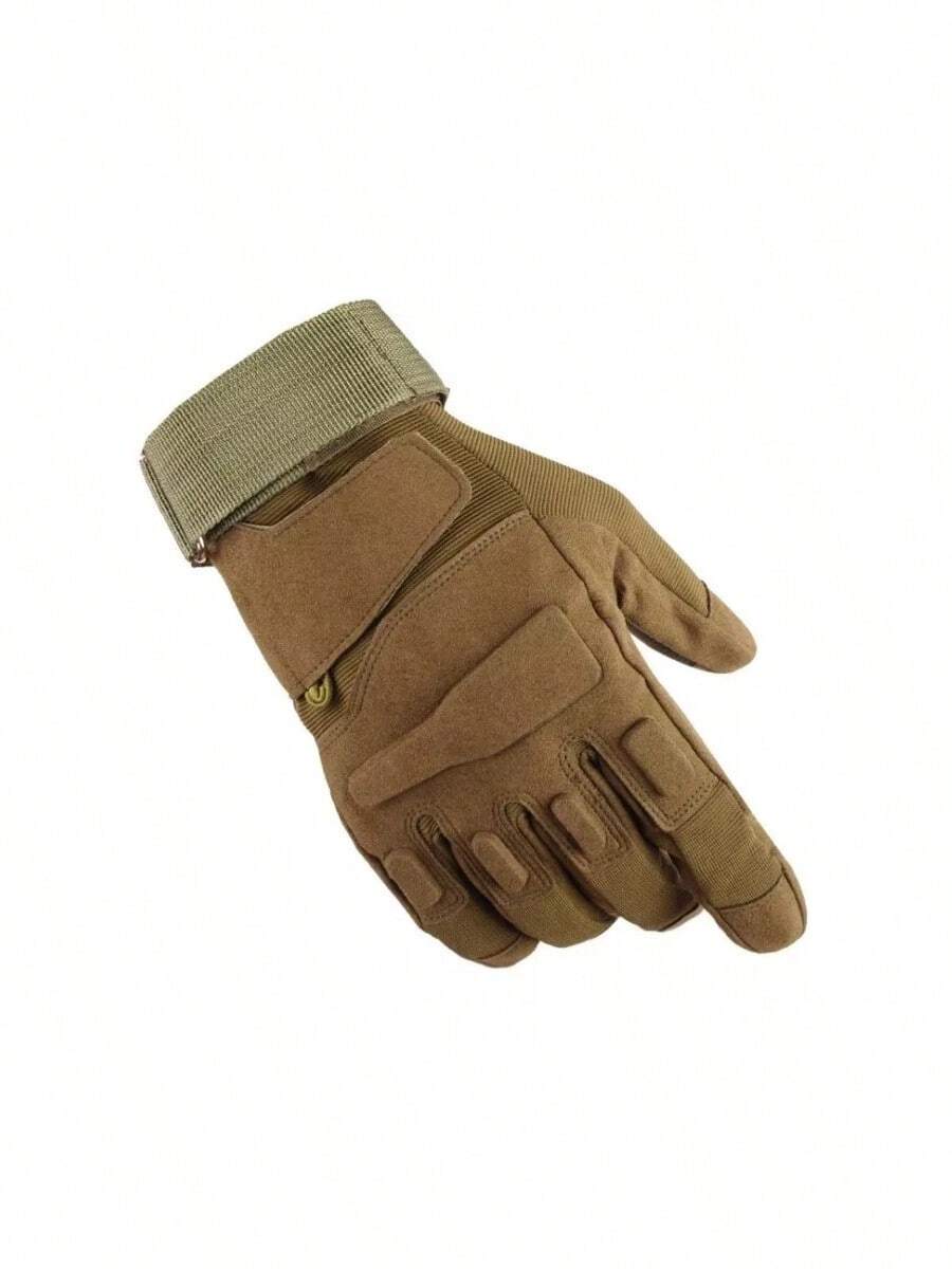 Guantes Tacticos Militar Completos Dedo Completo - Verde - Ver 1