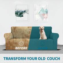 YSTYLE 沙发套 1/2/3/4 座位带扶手，弹力沙发套，厚重冬季沙发套，防滑沙发套可洗