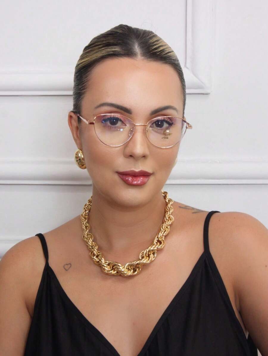 Women Glasses Accessories - Màu Hồng baby - Xem 1