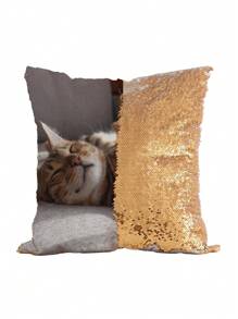 1 Peça Fronha de Almofada Personalizada com Lantejoulas, Fronha de Almofada com Foto Personalizada com Lantejoulas, Fronha de Almofada Decorativa com Lantejoulas Personalizada, Fronha de Almofada com Foto, Fronha de Almofada com Lantejoulas, Presentes Personalizados para o Dia dos Pais, Dia das Mães, Decoração de Sofá da Sala de Estar, Itens Essenciais para Casamento, Presente de Dia dos Namorados, Presente de Aniversário para Mãe/Esposa/Namorada, Capas de Almofada Personalizadas, Momentos em Família, Respirável, Leve, Lavável, Engraçado, Fofo, Amor, Macio, Confortável, Elegante, Simples, Personalizado, Único, Presentes Ideais para Ele, Presentes Ideais para Ela, Ele, Ela, Namorado, Namorada, Pai, Mãe, Família, Amigos, Para Aniversários, Para o Dia das Mães, Para Aniversários, Para o Dia dos Namorados, Para Formatura, Para o Dia dos Pais, Para Casamentos, Para Inauguração da Casa, Sofá, Cama, Carro, Sala de Chá, Quarto, Banheiro, Sala de Estar, Sala de Jantar