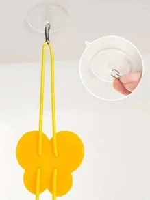 1 Pièce Jouet Pour Chat Avec Plumes De Dinde Et Corde Élastique Pour Jeu Interactif Sur La Porte