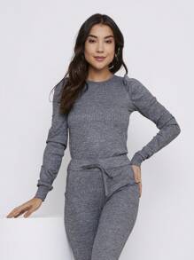 Women Two-Piece Outfits - 灰色 - 查看 1