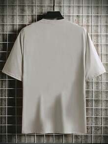 Men T-Shirts - 灰色 - 查看 2