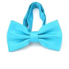 Corbatín sólido de doble capa con estilo para hombre, perfecto para novio, boda, fiesta, cóctel, banquete, atuendo de negocios y vestimenta formal (Negro) Navidad informal