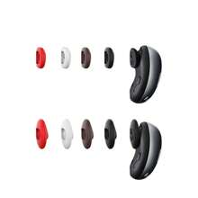 Silicone Ear Tips And Wings Set Compatible With Samsung Galaxy Buds Live R180 Wireless Earbuds, Dustproof And Anti-Drop Earbuds Cover - Black - View 9