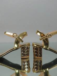 2024 Mới Châu Âu và Châu Mỹ Phong cách Long lanh Giày cao gót Đúng mốt Giải trí Ngoài trời Dép xăng đan Đối với phụ nữ - Vàng - Xem 9