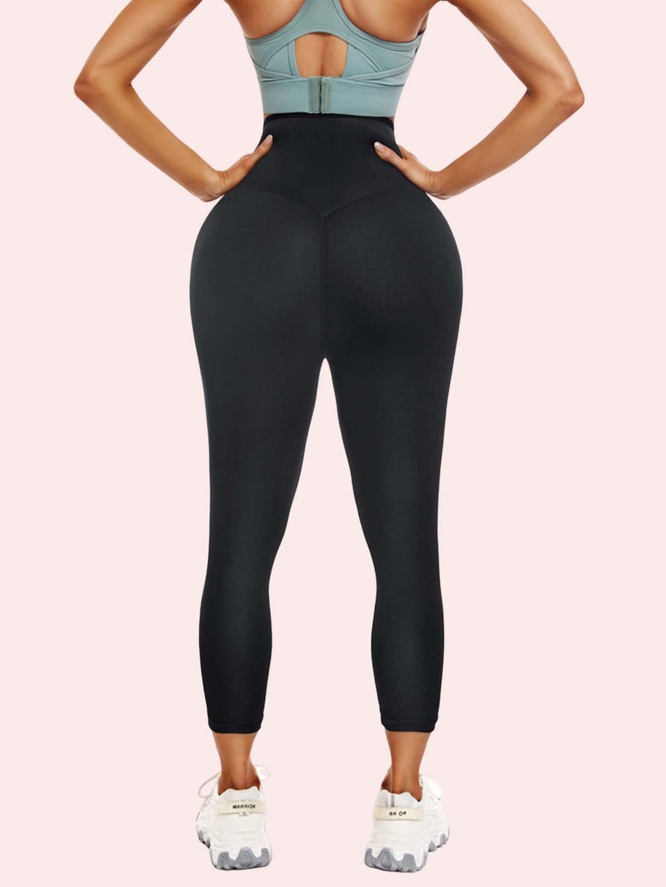 NONE SMELL Women Hook Waist Trainer Corset High Waist Sauna Sweat