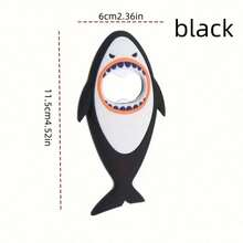 Creative Funny 3d Shark Bottle Opener Pvc Soft Magnet Refrigerator Sticker - Multicolor - View 7