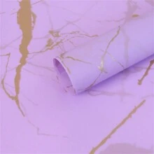 5 Stücke/10 Stücke/20 Stücke marmorierte wasserfeste Geschenkpapiere für Blumenarrangements, Bettwäsche, Geschenkverpackung, Muttertagsdekoration, Partyzubehör, wasserdichtes Blumenpackpapier, Rückkehr zur Schule, Valentinstag