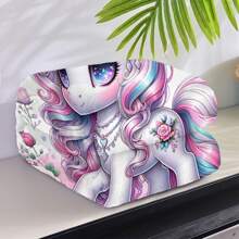 1pc pătură adorabilă imprimată cu unicorn, pătură, pătură AC, articol cadou; 1pc pătură tipărită castelul trandafir albastru, pătură, pătură AC, articol cadou; 1 bucă pătură cu imprimare adorabil Unicorn 2, pătură, pătură AC, articol cadou