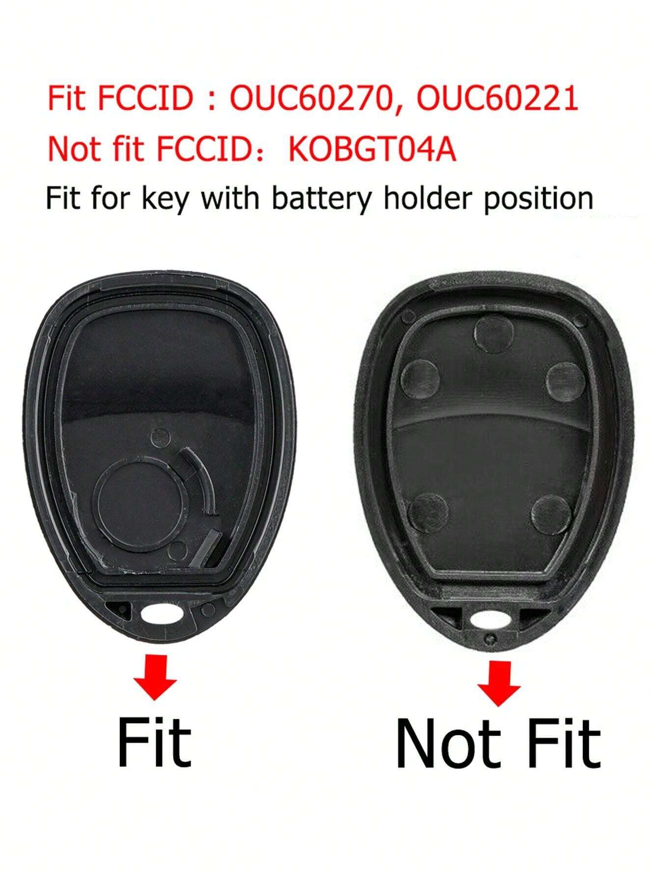 Replacement Remote Car Fob For 2007-2014 Chevy Tahoe, Traverse, GMC Yukon – Blue – 15913427 / 15857840 – RemoteSuperMarket