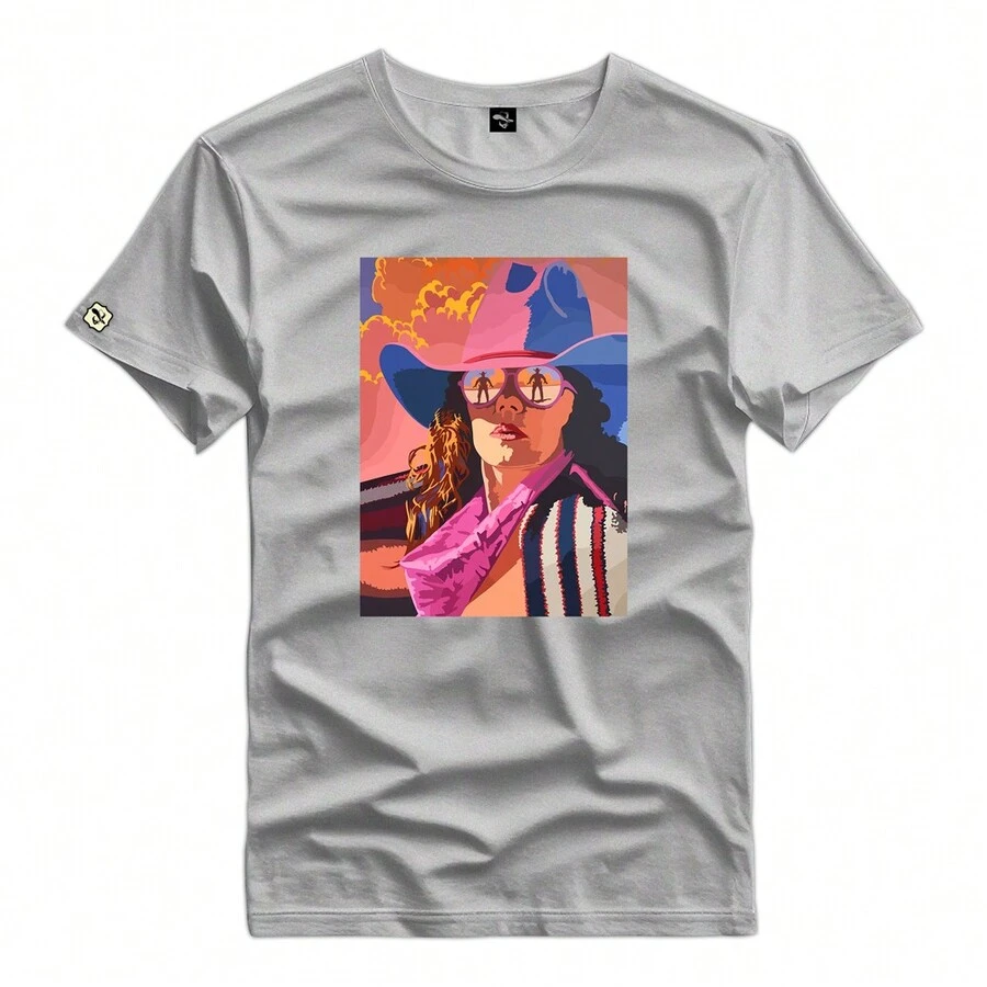 Men T-Shirts - 灰色 - 查看 1