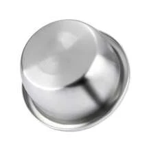 Bols pour chiens en acier inoxydable, sans renversement, gamelle pour nourriture et eau pour les grandes races d'animaux de compagnie