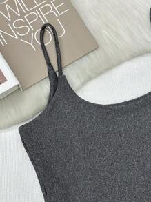 Women Tank Tops & Camis - Grey - View 2