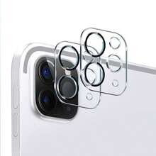 Camera Lens Protector Compatible With Ipad Pro 11-Inch/12.9-Inch (2022/2021/2020 Release), IPad Pro 11 2024, Pro 13 9H Anti-Scratch HD Clear Tempered Glass, Full Coverage, Easy Installation, 2 Packs Gift For Birthday, Family, Friends Lens Protector, Phone Accessories Waterproof Shockproof Anti-Fall Anti-Fall Anti-Fingerprint - Clear - View 1