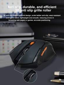 Battery-Powered Black WXG Wireless Mouse Universal For Office & Home Use Business Silent & Minimalist Wireless Mouse