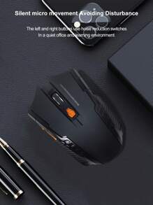 Battery-Powered Black WXG Wireless Mouse Universal For Office & Home Use Business Silent & Minimalist Wireless Mouse