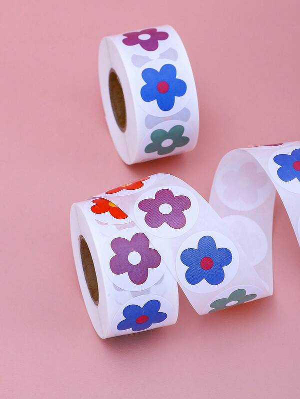 ملصق نمط زهر متنوع لطيفة متعدد الأغراض الى 500قطع/طقم