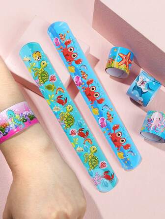 12pcs Random Color Ocean Party Clapper Decorations For Birthday And Festival,Christmas