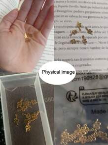 5pcs/set Stainless Steel Miniature Snake Design Animal Series Diy Pendant For Bracelet, Anklet Making, Replacement Accessory