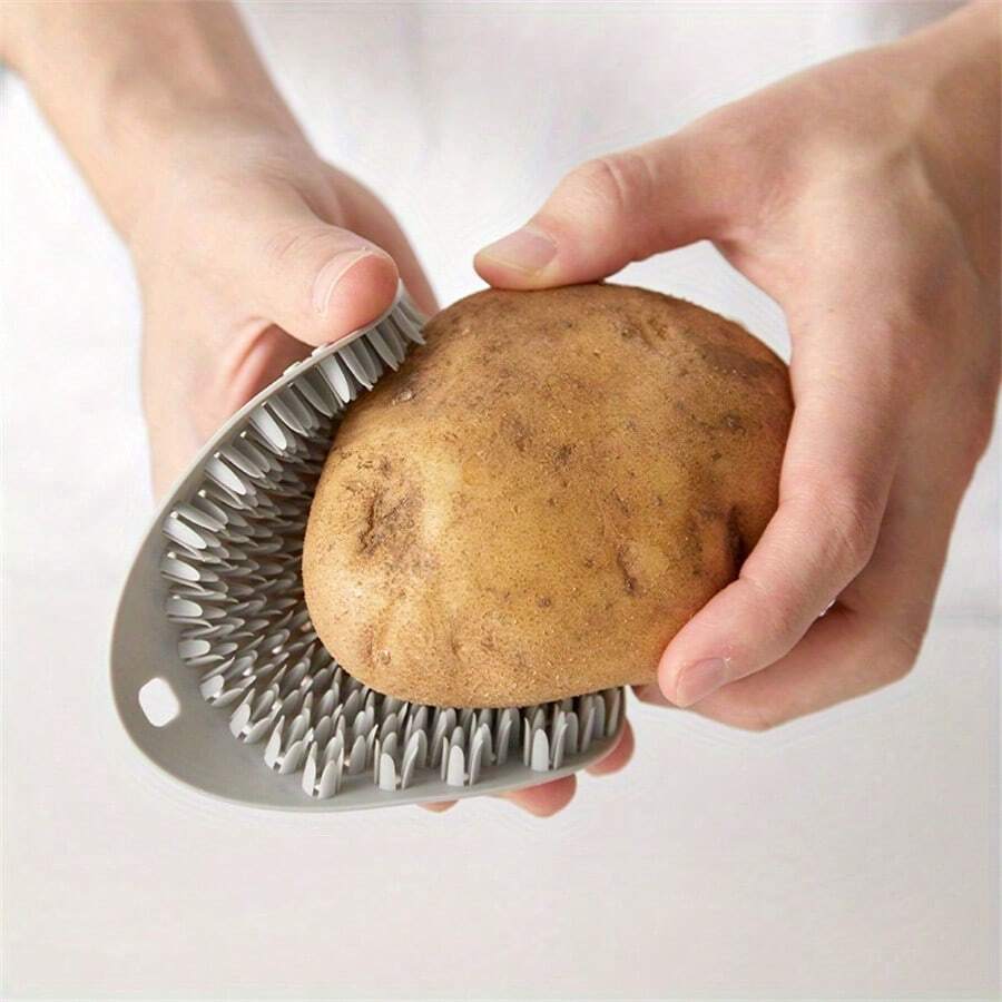1pc Cleaning Brushes, Efficient Kitchen Fruit And Vegetable Cleaning