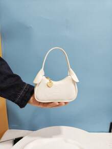 Mini bolso de mano para niños, bolso de princesa de moda para niña nueva - Blanco - Ver 7