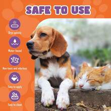 Thú cưng Sơn móng tay Bút Bộ - Chó Sơn móng tay Bút mực Nhanh khô , Màu sắc Nhanh khô Chó An toàn Sơn móng tay Bộ Vĩnh viễn Tự nhiên Nguồn nước Mềm mại Chải Acrylic Người đánh dấu Đối với Rock Bức tranh , tranh sơn dầu , Gỗ , Gốm sứ , Ly , đá , Chất vải , lễ Phục sinh , Viết tháu & Nghệ thuật Quân nhu - Bộ kết hợp 48 màu - Xem 9