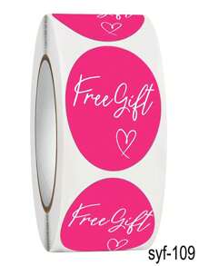 500pcs Thank You Free Gift Stickers, For Gift Box Packaging, Decoration - Multicolor - View 4