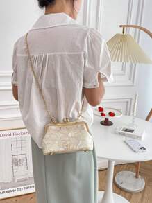 Simplicity Shoulder Bag Handbag Clutch Qipao Bag Crossbody Bag Multi-Purpose Women's Bag Chinese Style Women's Bag