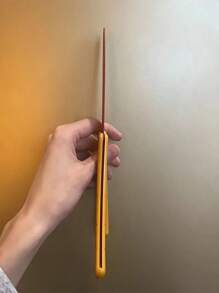 1 件热狗玩具刀、摇摆训练蝴蝶刀玩具、万圣节/圣诞节送给男朋友的礼物、减压训练塑料蝴蝶刀替代品 - 紅色 - 查看 4