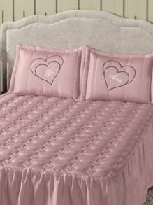 Quilts - Màu hồng gỉ - Xem 6