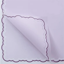 5 Stück/10 Stück/20 Stück wasserdichtes Blumenstraußeinwickelpapier, geeignet für Muttertagsgeschenke, Partydekorationen, Blumenladen-Artikel, Hochzeiten, Geburtstagsgeschenke, DIY - gold umrandet, koreanischer Stil mit Farbverlauf, einfarbig mit Roségold-Rahmen, Schulanfang am Valentinstag