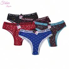 Kit 10 Calcinhas Tanga Elástico Exposto Cotton 100% Algodão Calcinha Conforto