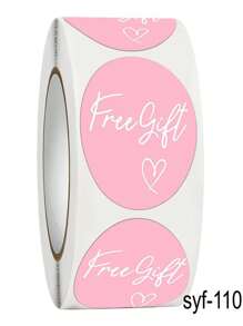500pcs Thank You Free Gift Stickers, For Gift Box Packaging, Decoration - Multicolor - View 11
